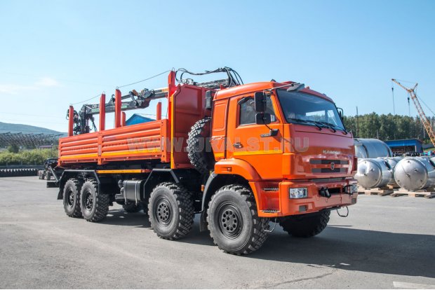 Сортиментовоз Камаз с СФ-85С