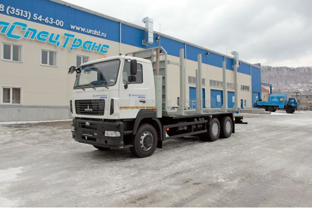 Автомобиль сортиментовоз МАЗ-6312В9-426-012
