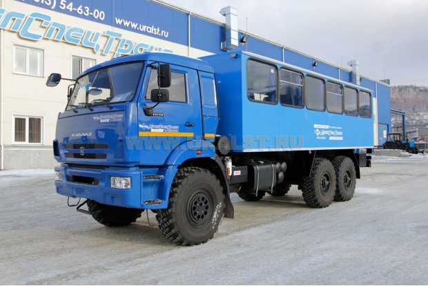 Автобус вахтовый 28+2 комфорт УСТ 5453 Камаз 43118-50
