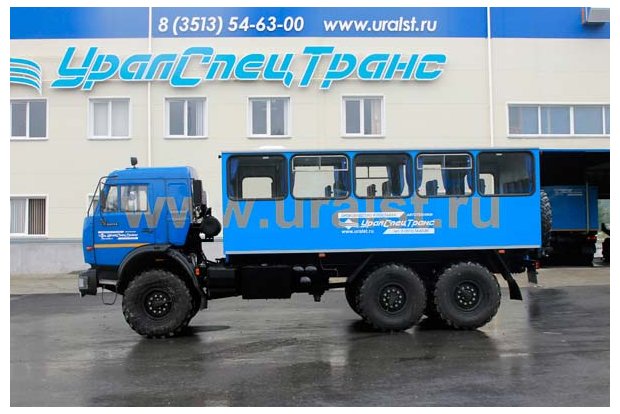 Автобус вахтовый 22+2 сп.м УСТ 5453 Камаз 5350-66(D5)