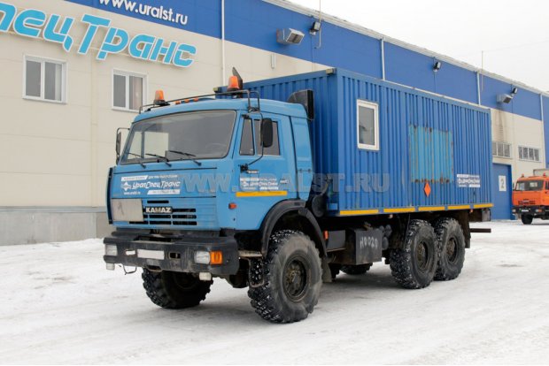 Автомобиль для перевозки взрывчатых веществ