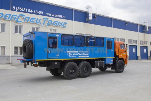 Автобус вахтовый 32+2 УСТ 54535 Камаз 43118-50