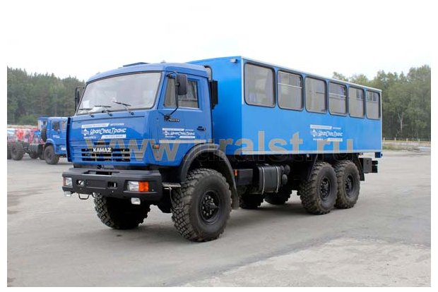 Автобус вахтовый 28+2 комфорт УСТ 54535 Камаз 5350