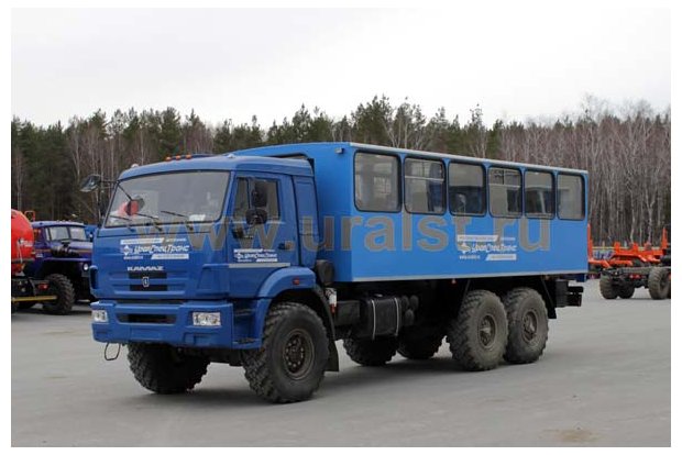 Автобус вахтовый 28+2 комфорт УСТ 54535 Камаз 43118