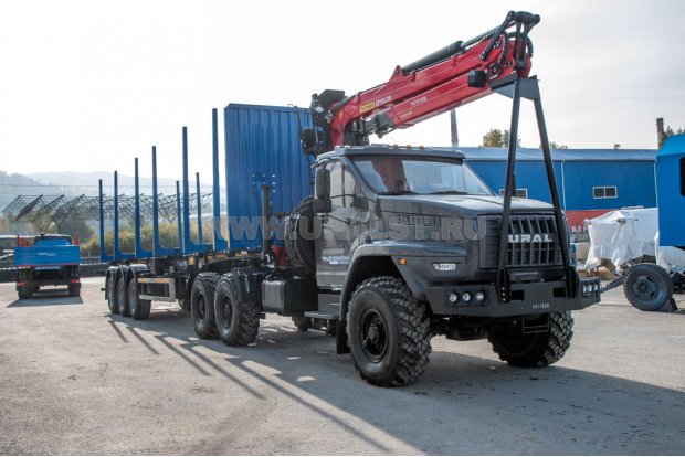 Седельный тягач с ГМ EPSILON М100L97 УСТ 5453 Урал NEXT 4320-6951-74 NEXT