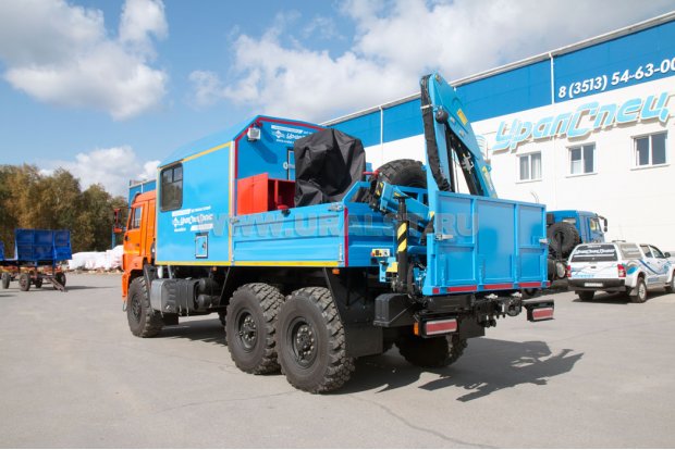 АРОК с КМУ ИМ-55 УСТ Камаз 43118-50