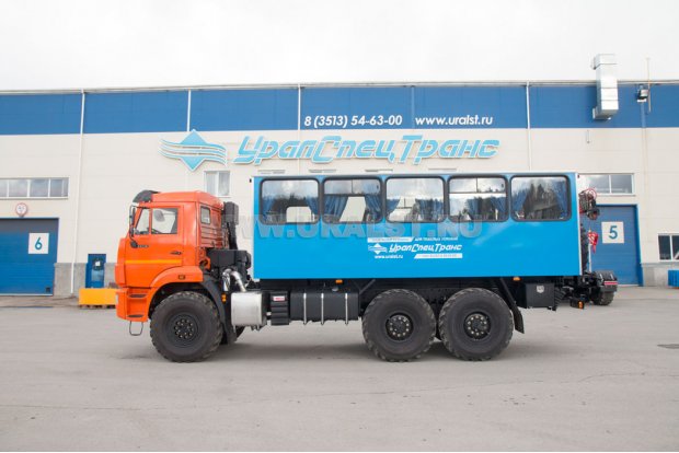 Автобус вахтовый 22 комфорт УСТ 54535 Камаз 43118-50