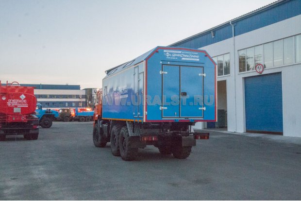 ПАРМ УСТ-54535 Камаз 43118с токарным станком