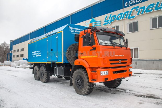 Маслостанция УСТ-5453 на шасси Камаз 43118-46