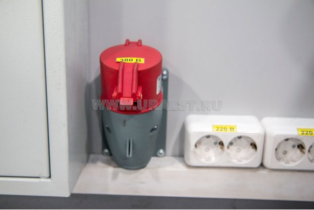 Розетки 220V и 380V