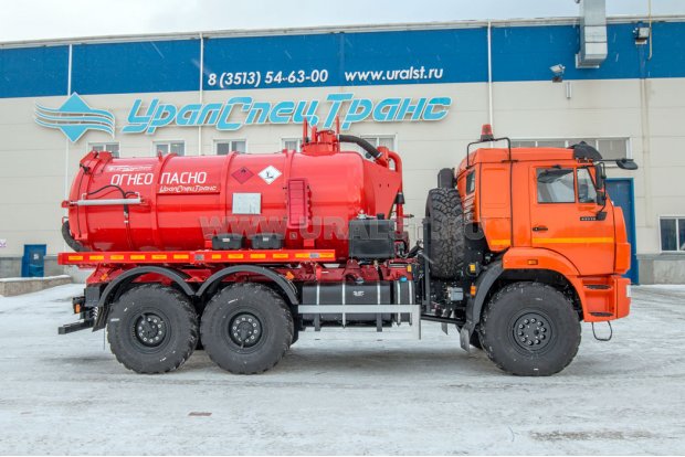 Автоцистерна АКНС-10-ОД PNR УСТ 5453 Камаз 43118-50, сп.м