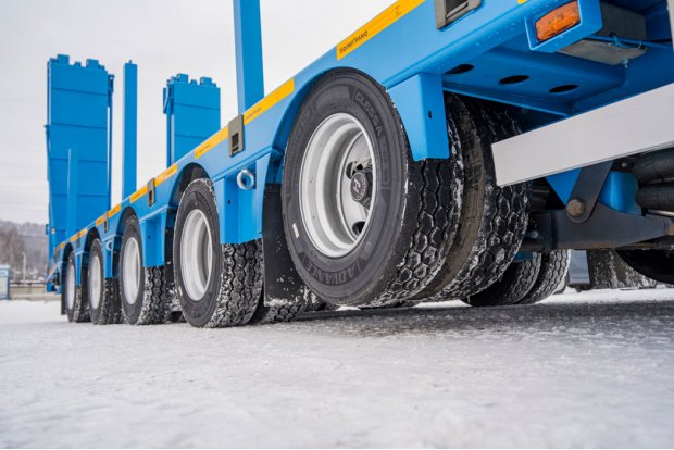 Передняя подъемная ось