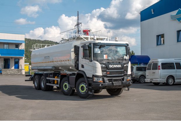 Автоцистерна АЦВ-29 УСТ-5453SE SCANIA ICS