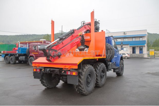 ЛЕСОВОЗ С ГМ EPSILON М130L97 УСТ 5453 УРАЛ 5557 NEXT