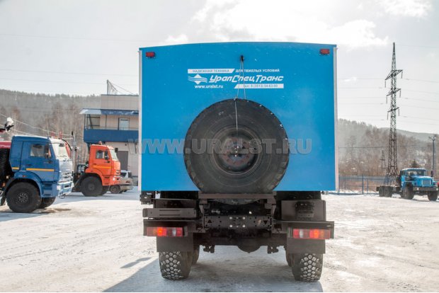 Автобус вахтовый 28 базовая УСТ 54535 Камаз 43118-50, сп. место