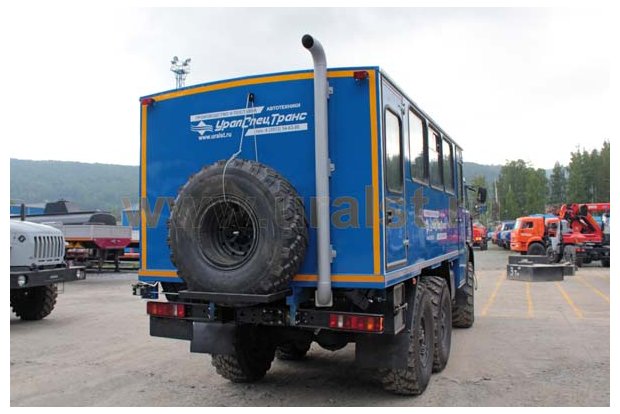 Автобус вахтовый 22+2 2 кондиционера УСТ 5453 Камаз 5350-66(D5)