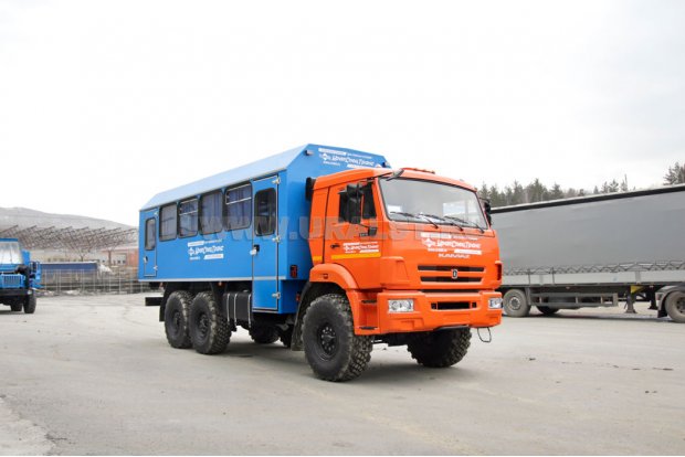 Автобус вахтовый 22+2 УСТ 54535 Камаз 43118-50
