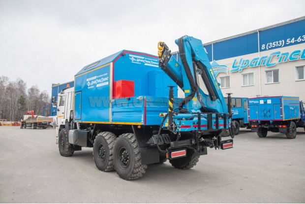 ПАРМ с КМУ ИМ-95 УСТ 5453 Камаз 43118-50 сп. м.