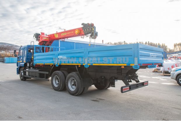Бортовой с КМУ ИТ-150 УСТ 5453 Камаз 65117