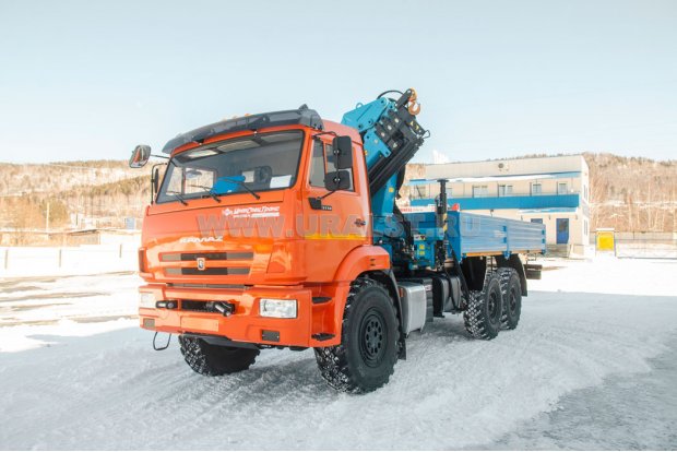 Автомобиль бортовой Камаз 43118-50 с КМУ ИМ-240