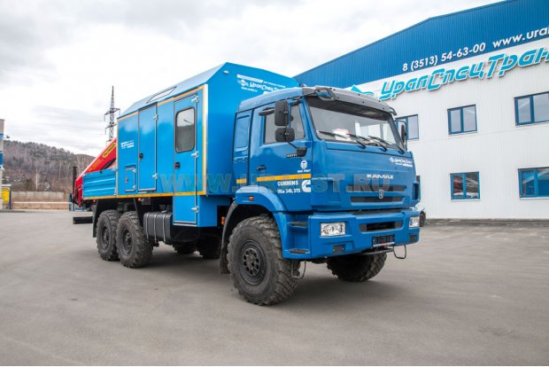 Камаз ПАРМ 43118-RR с КМУ РК-15500D