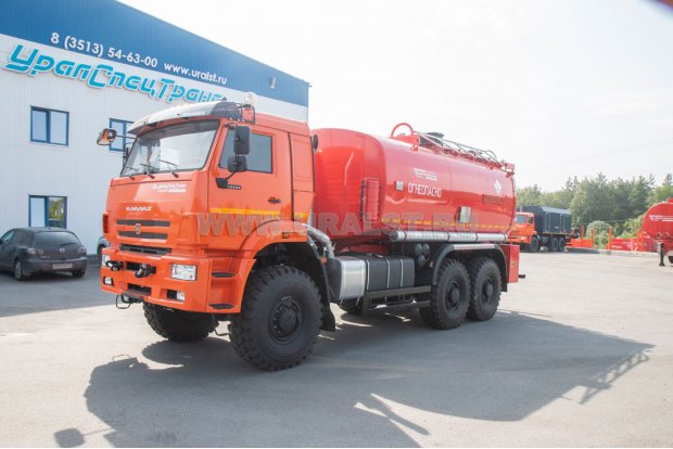 Автоцистерна для нефти АЦН-17Т УСТ-5453 на шасси Камаз 65224-43