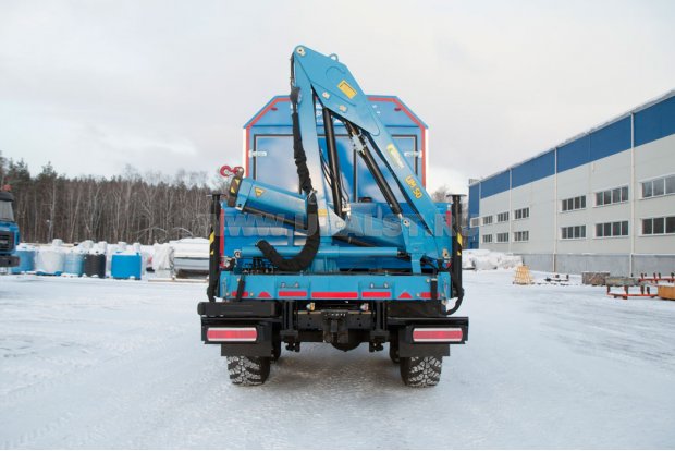 ПАРМ с КМУ ИМ-55 УСТ 5453 Камаз 43118 сп.м