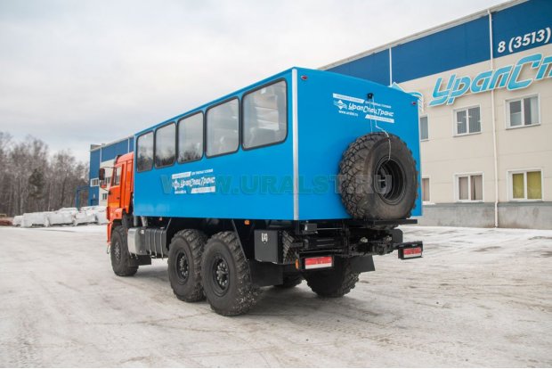Автобус вахтовый 22 базовая УСТ 54535 Камаз 43118 (Cummins) сп. место