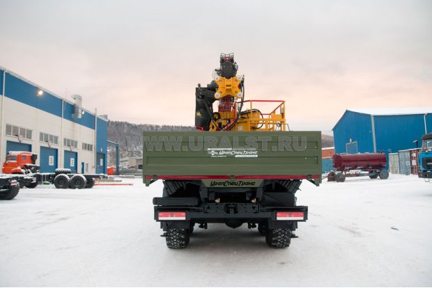 Бортовой с КМУ ИТ-200 (тросовый, люлька, бур) УСТ 5453 Камаз 43118