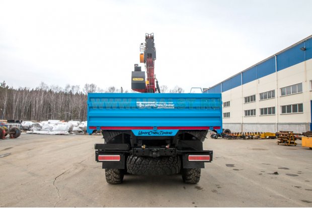 Бортовой с КМУ ИТ-150 (тросовый) УСТ 5453 Камаз 43118 5м