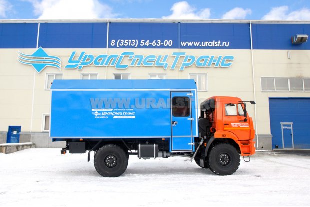 Камаз ГПА 43502-45 с закрытым грузовым отсеком