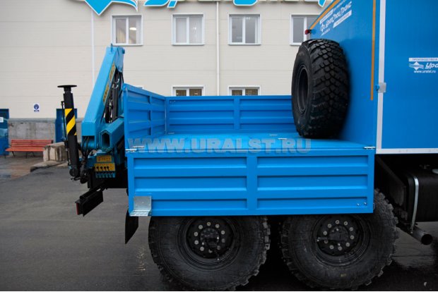 ГПА 6+2 откр. с КМУ ИМ-25 УСТ 5453 Камаз 5350-66(D5)