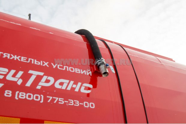 Слив с экологического короба