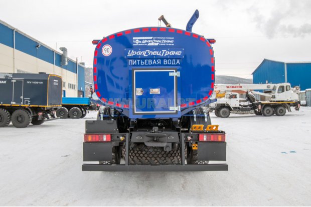 Автоцистерна АЦПТ-10НО УСТ 5453 Урал NEXT 4320-16А36 насос, обогрев