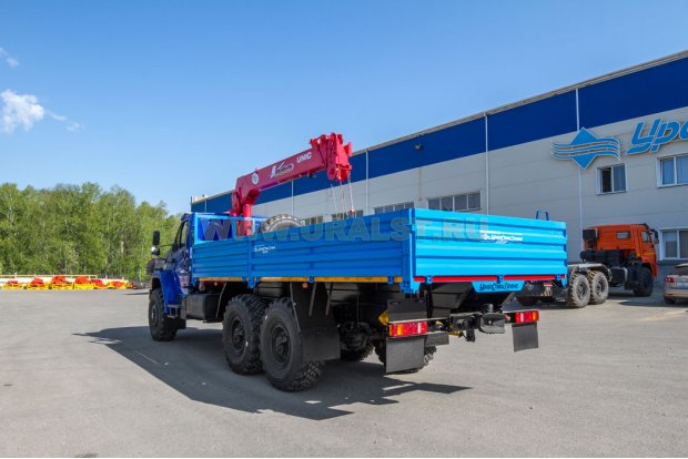 Автомобиль бортовой с КМУ UNIC UR-V554 УСТ 5453 Урал NEXT 4320-72Е5