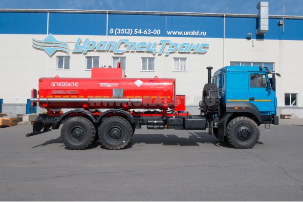 Автотопливозаправщик АТЗ-12Б УСТ 5453 Урал 4320-4971-80 сп.м., доработка под ДОПОГ