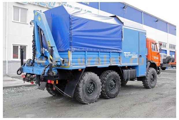 ГПА с КМУ ИМ-55 УСТ 5453 Камаз 43118