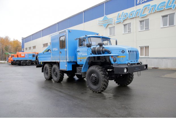 ГПА на шасси Урал 4320-73М с КМУ ИМ-55