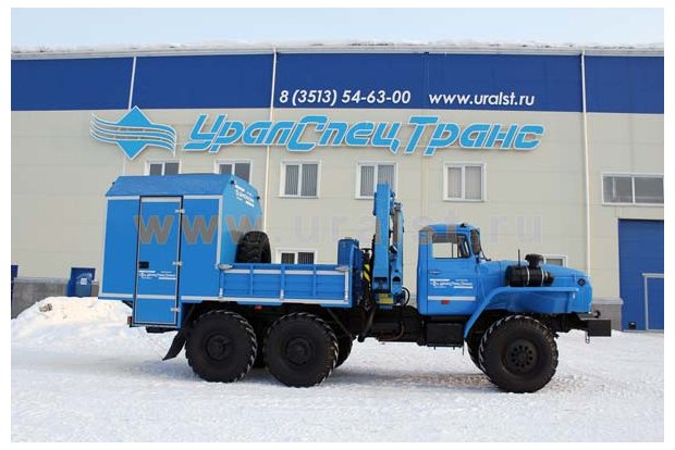 ГПА с КМУ ИМ-95 УСТ 5453 Урал 4320-1151-61