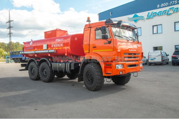 Автотопливозаправщик АТЗ-12Б УСТ 5453 Камаз 43118-50 сп.м.доработка под ДОПОГ