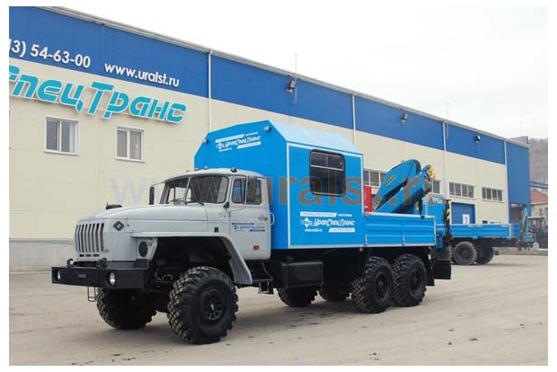 ТБМ с КМУ ИМ-150 УСТ 5453 Урал 4320-1951-60