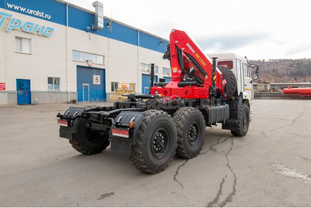 Седельный тягач с КМУ ИМ-150N УСТ 5453 Камаз 53504 (44108)