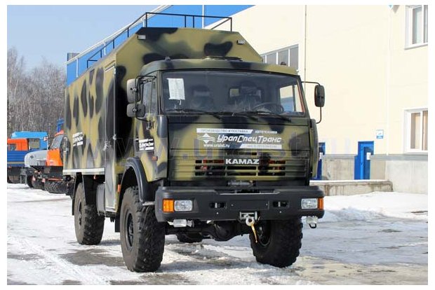 Автомобиль для охоты УСТ 5453 Камаз 43502