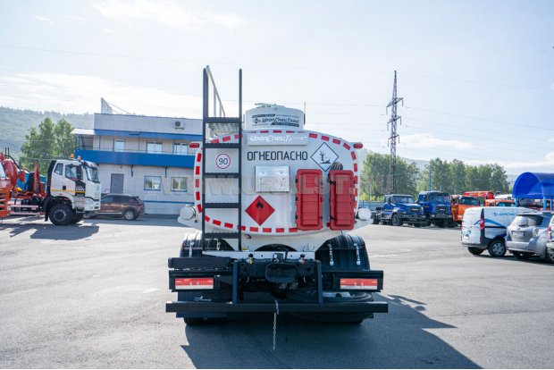 Автотопливозаправщик АТЗ-11-2Б УСТ 5453 Камаз 65115-48 доработка под ДОПОГ