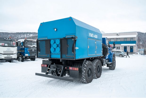 УМП-400 УСТ 5453 Урал 5557-6152-72 гидропривод 