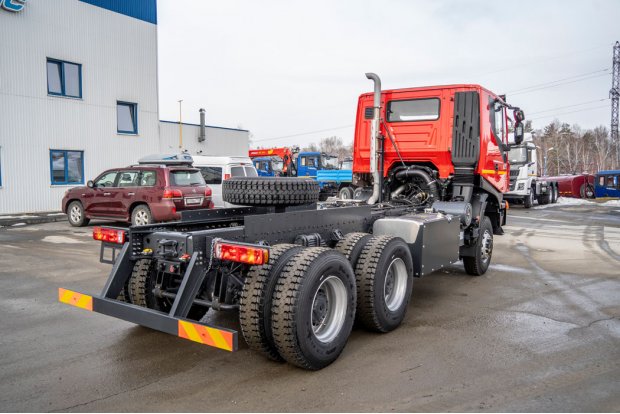 Шасси АМТ N.V. 632910 (6х6) шины 315/80R22.5 для изготовления спецтехники