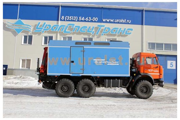 МРМ с КМУ PK-8500А УСТ 5453 Камаз 43118