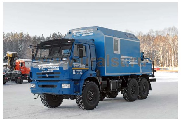 МРМ с КМУ ИМ-25 УСТ 5453 Камаз 43118-RR