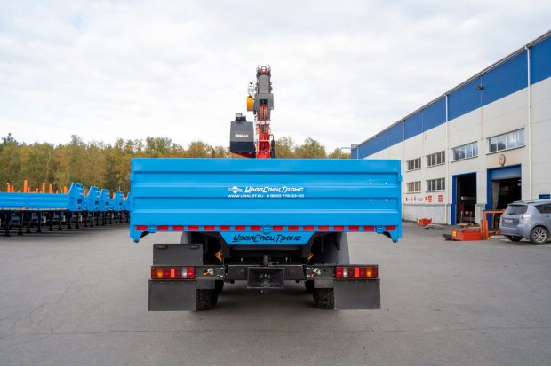 Бортовой с КМУ ИТ-150 (тросовый) УСТ 5453 Урал NEXT 4320-72Е5