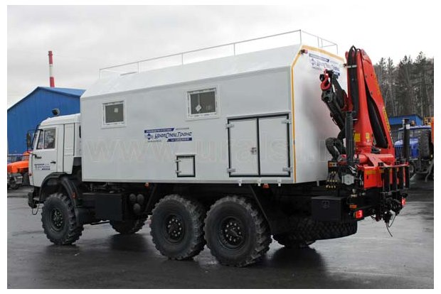 ПАРМ с PK-15500А УСТ 5453 Камаз 43118